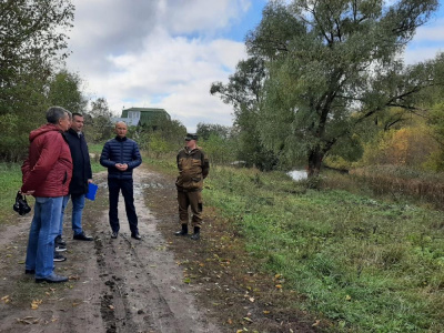 Расчистка реки Кривец на особом контроле